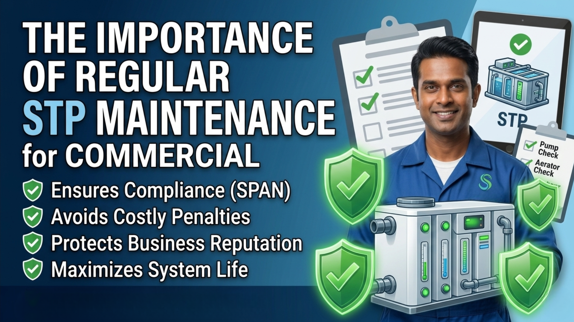 The Importance of Regular STP Maintenance for Commercial Properties